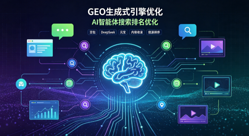 秦安县GEO 浪潮来袭：生成式引擎优化崛起，创作者争抢豆包、DeepSeek、元宝智能体流量入口